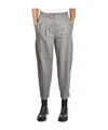 Gran Sasso Pleated Trousers In Gray