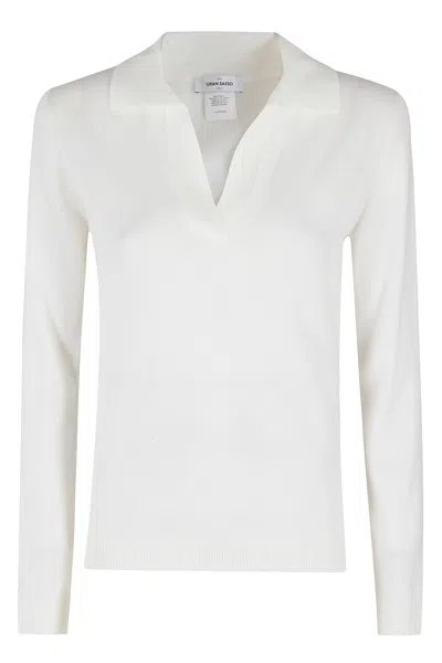 Gran Sasso Polo In White