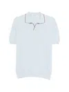 Gran Sasso Polo-collar T-shirt In Blue