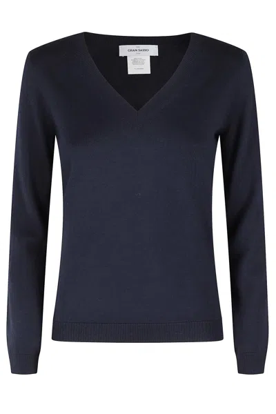 Gran Sasso Pullover In Blue