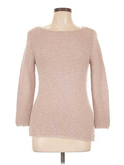 Pre-owned Gran Sasso Pullover Sweater In Brown