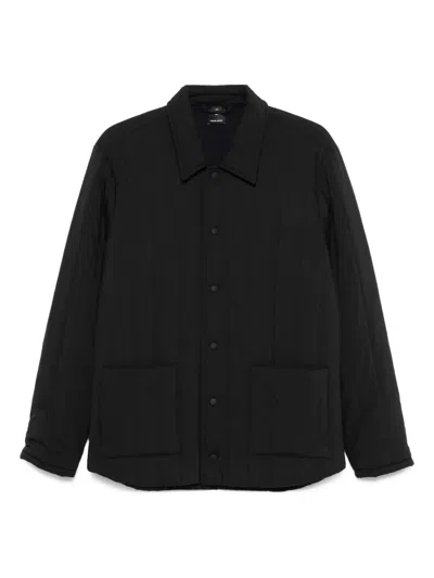 Gran Sasso Quilted Patch-pocket Jacket In Black