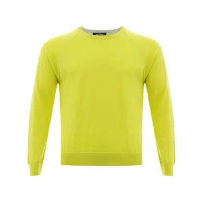 Gran Sasso Radiant Yellow Italian Cotton Sweater In Giallo