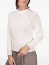 Gran Sasso Woman Sweater White Size 8 Virgin Wool In White