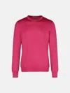 Gran Sasso Red Cashmere Wool Sweater In Red