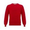 Gran Sasso Round Neck Sweater In Cotton