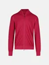 Gran Sasso Red Virgin Wool Sweater In Red