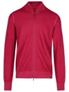 Gran Sasso Red Virgin Wool Sweater In Pink