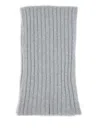 Gran Sasso Ribbed Scarf In Gray