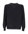 Gran Sasso Cashmere-silk Sweater In Black