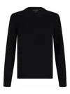Gran Sasso Round-neck Sweater In Black
