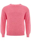Gran Sasso Elegant Pink Cotton Sweater For Men In Rosa
