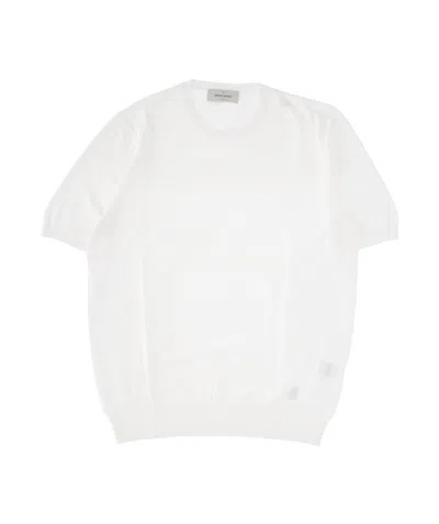 Gran Sasso Round Neck Sweater In White