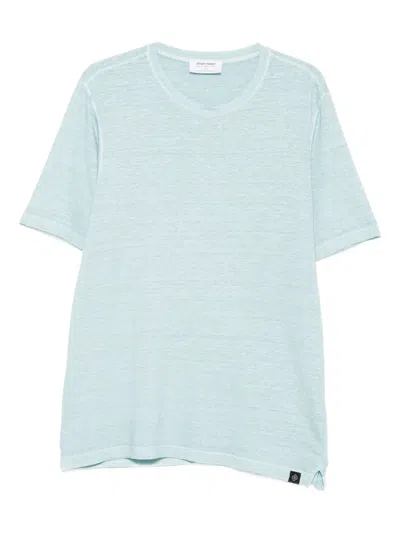 Gran Sasso Round-neck T-shirt In Blue