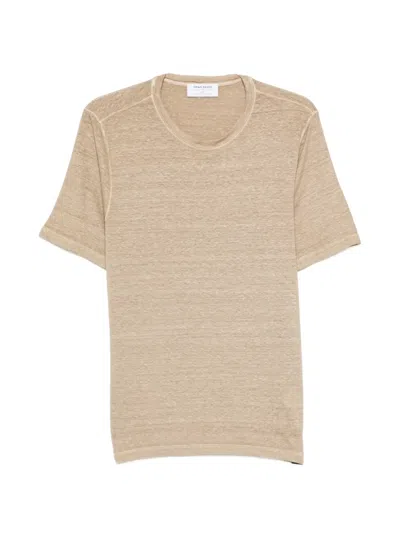Gran Sasso Round-neck T-shirt In Neutral