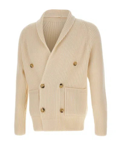 GRAN SASSO GRAN SASSO SHAWL COLLAR CARDIGAN