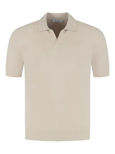 Gran Sasso Short-sleeve Polo Shirt In Neutral