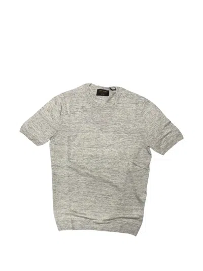 Gran Sasso Short-sleeve T-shirt In Gray