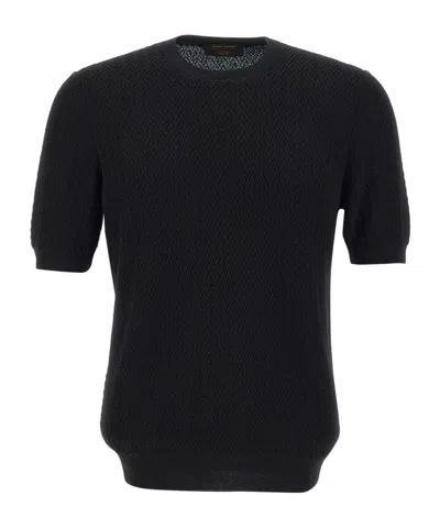 GRAN SASSO GRAN SASSO SHORT SLEEVED JUMPER