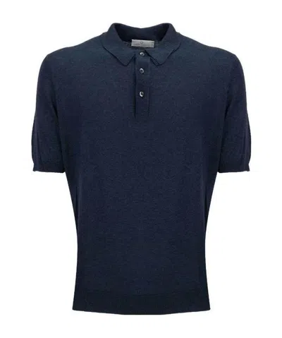 Gran Sasso Black Logo Short-sleeved T-shirt
