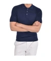 Gran Sasso Short-sleeved Knitted Polo Shirt In Multicolor