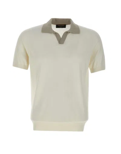 Gran Sasso Short-sleeved Polo Shirt