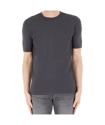 Gran Sasso Short-sleeved T-shirt In Black