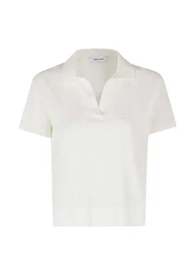 Gran Sasso Short-sleeve Polo Shirt In White