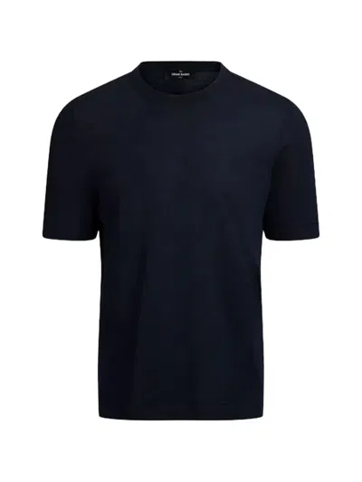 Gran Sasso Short-sleeve Sweater In Black