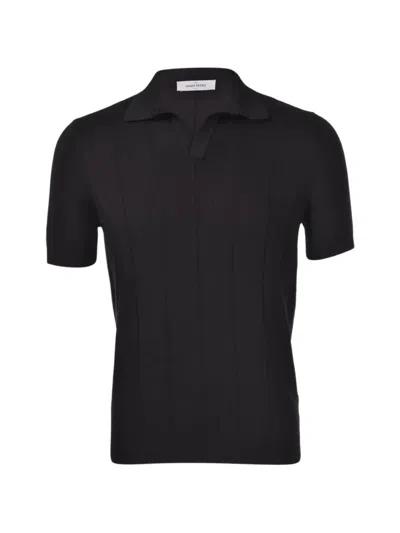 Gran Sasso Short-sleeve Top In Black