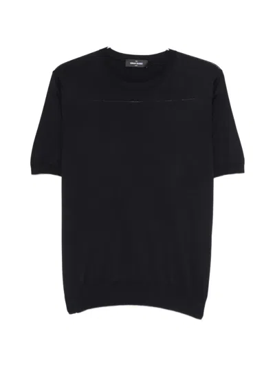 Gran Sasso Short-sleeve T-shirt In Black