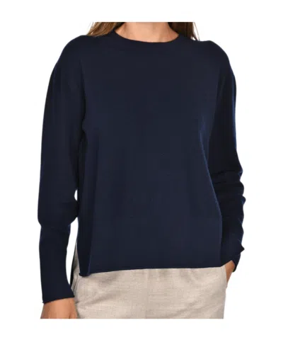 GRAN SASSO SIDE-SLIT SWEATER