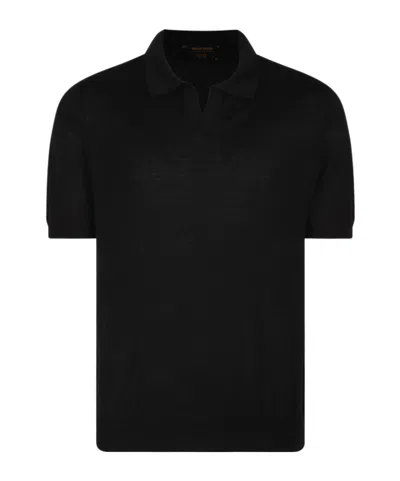 Gran Sasso Ribbed Polo Shirt