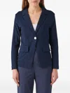 Gran Sasso Single-button Notched-lapel Jacket In Blue