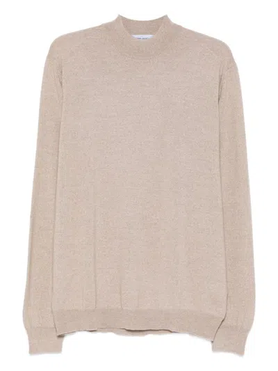 GRAN SASSO Soft beige virgin wool sweater GRAN SASSO