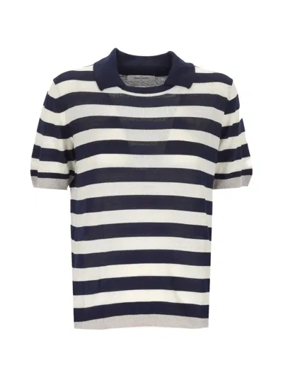 Gran Sasso Striped Short-sleeve T-shirt In Multi