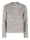 Gran Sasso Long-sleeves Sweater In Gray