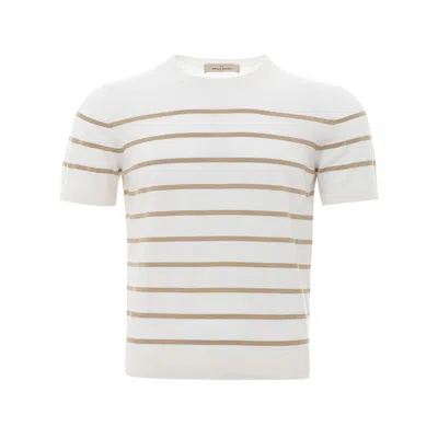 Gran Sasso Sumptuous Cotton T-shirt For Men's Men In Beige