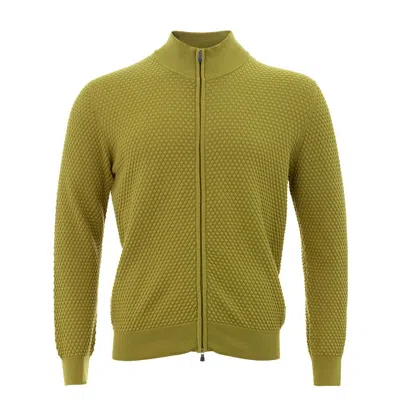 Gran Sasso Sunshine Yellow Italian Cotton Cardigan