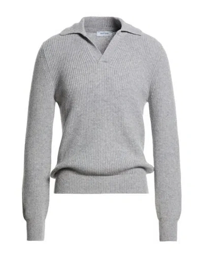 Gran Sasso Super Geelong Man Sweater Light Grey Size 36 Virgin Wool In Gray