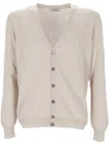 Gran Sasso Long-sleeved Knitted Cardigan