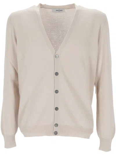 Gran Sasso Cardigan In Beige