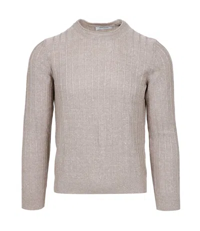 Gran Sasso Sweaters Beige In Brown
