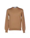Gran Sasso Sweaters In Camel