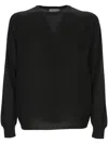 Gran Sasso Cashmere-silk Sweater In Multicolor