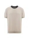 Gran Sasso T-shirt Knitting Pattern Sand  In Gray