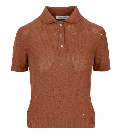 Gran Sasso T Shirts And Polos Camel In Brown