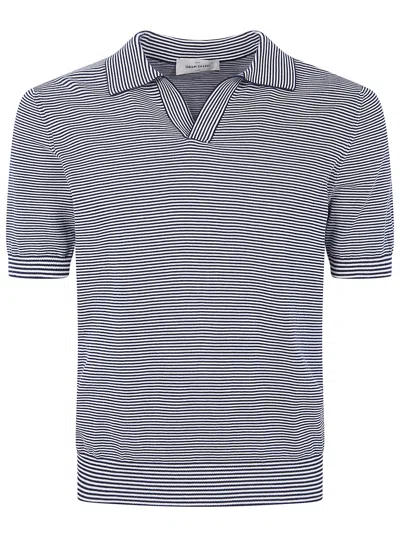 Gran Sasso Tennis Skipper Short Sleeves Polo Shirt In Multi