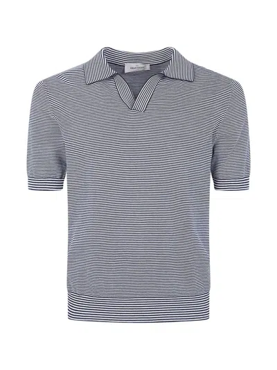 Gran Sasso Tennis Skipper Short Sleeves Polo Shirt In Gray