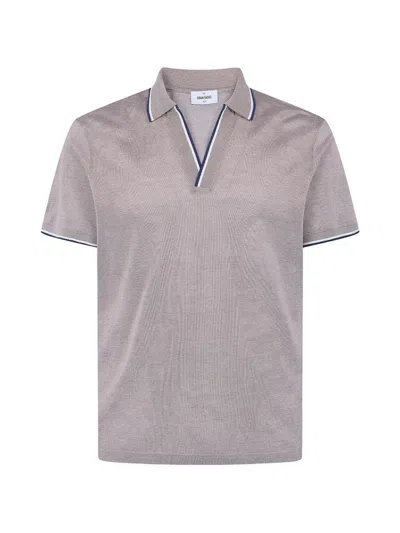 Gran Sasso Tennis Skipper Short Sleeves Polo Shirt In Brown